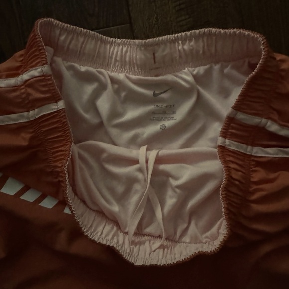 Nike Orange Tempo Running Shorts - Picture 4 of 6